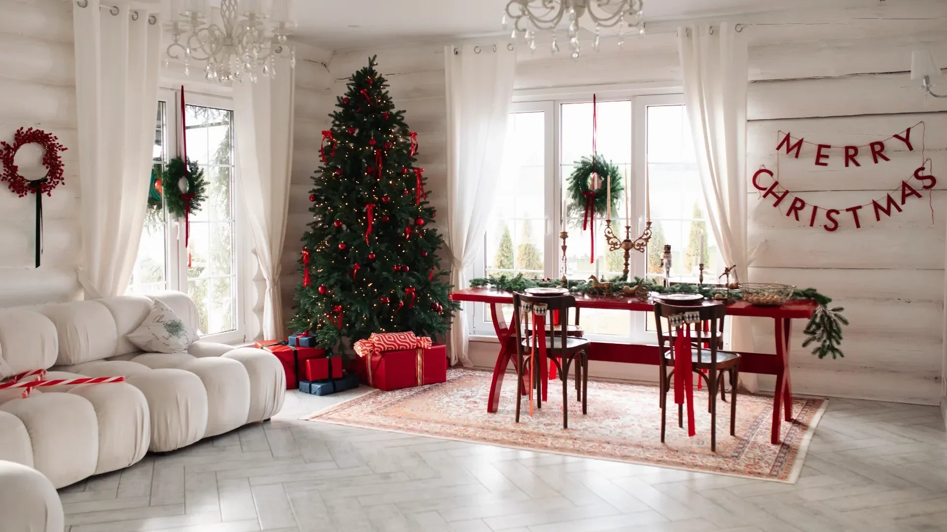5 Magical Ways to Style Your Home for the Holidays with Christmas Rugs
