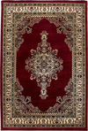 Oriental Refined Decor Rug | Red Red