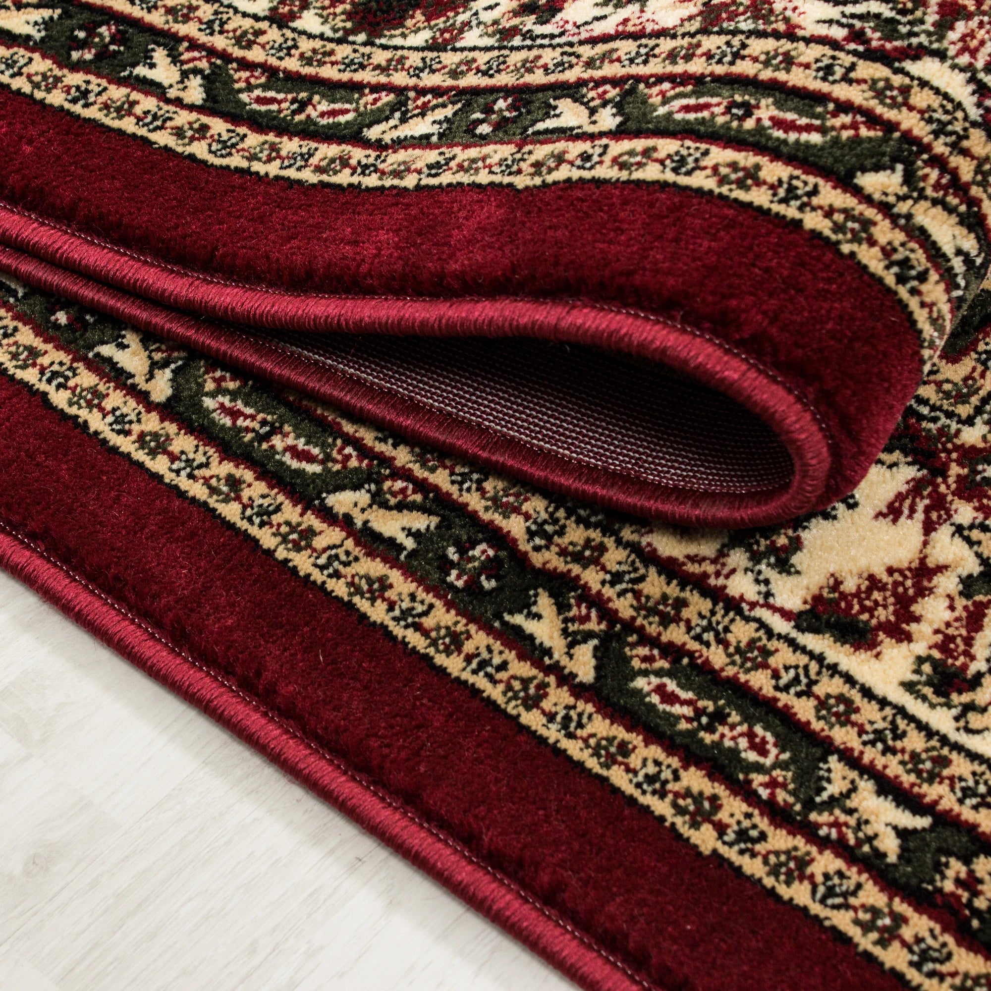 Oriental Refined Decor Rug | Red