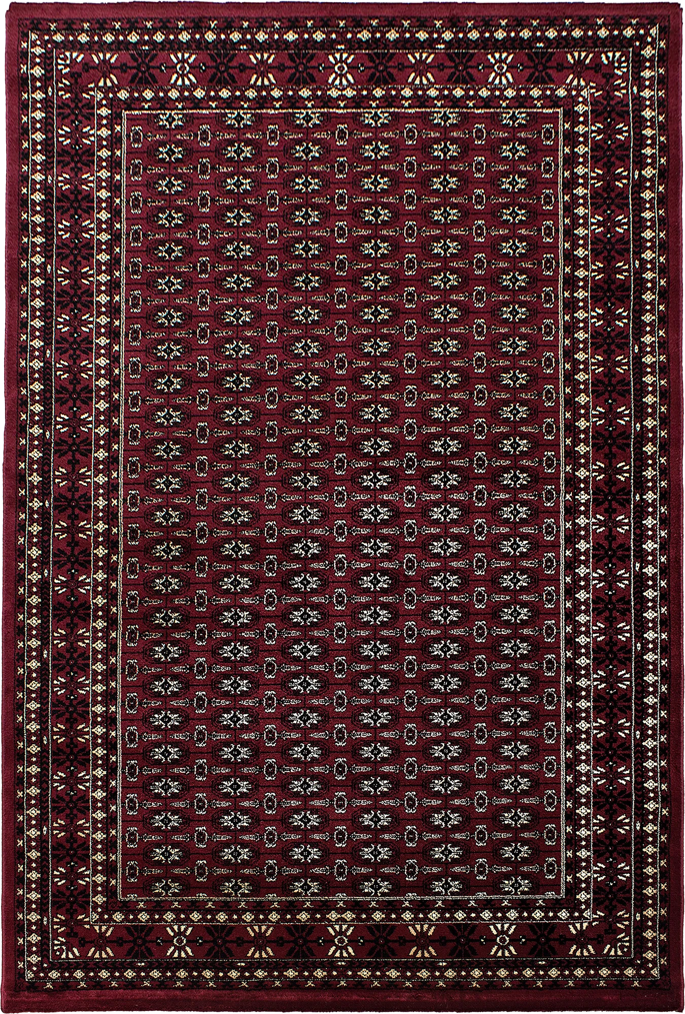 Traditional Red Afghan Rug | Red