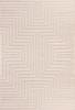Modern Maze Textured Rug | Beige 