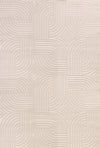 Modern Art Curved Lines | Beige Beige