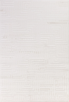 Sculpted Labyrinth Rug | Cream Cream