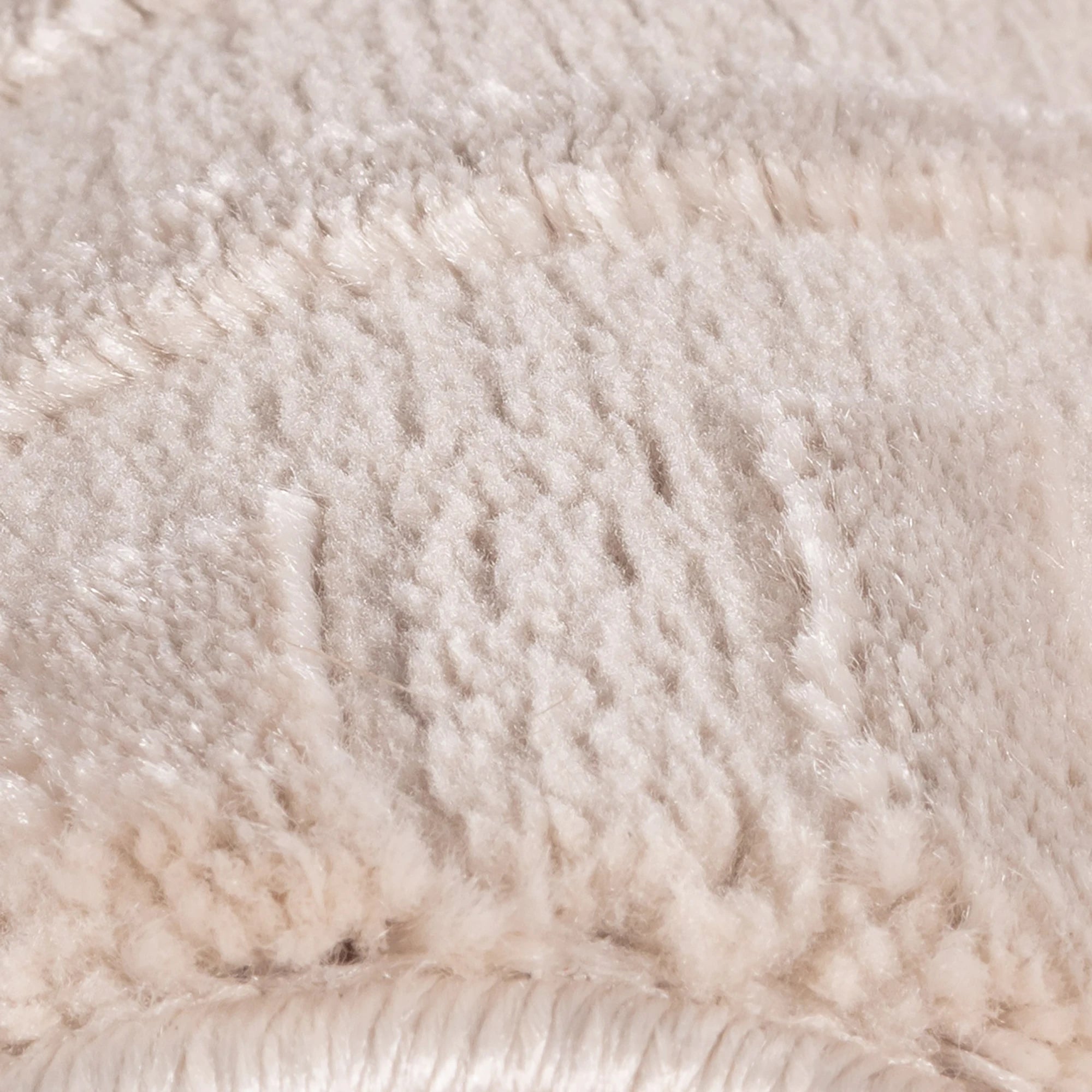 Textured Linear Rug | Soft Beige