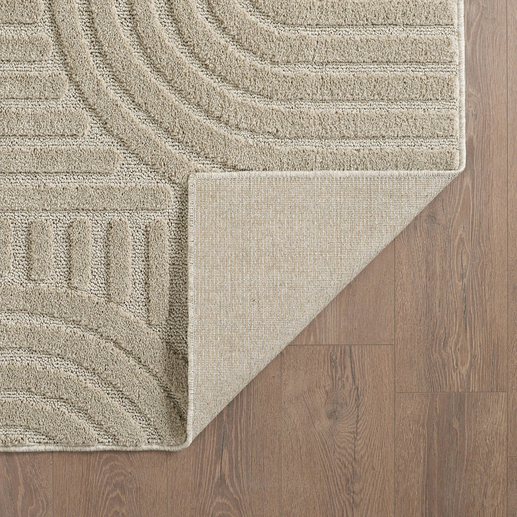 Modern Boho Rug | Beige Scandinavian Design