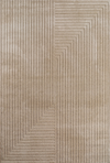 Scandinavian Design Geometric Rug | Beige Beige