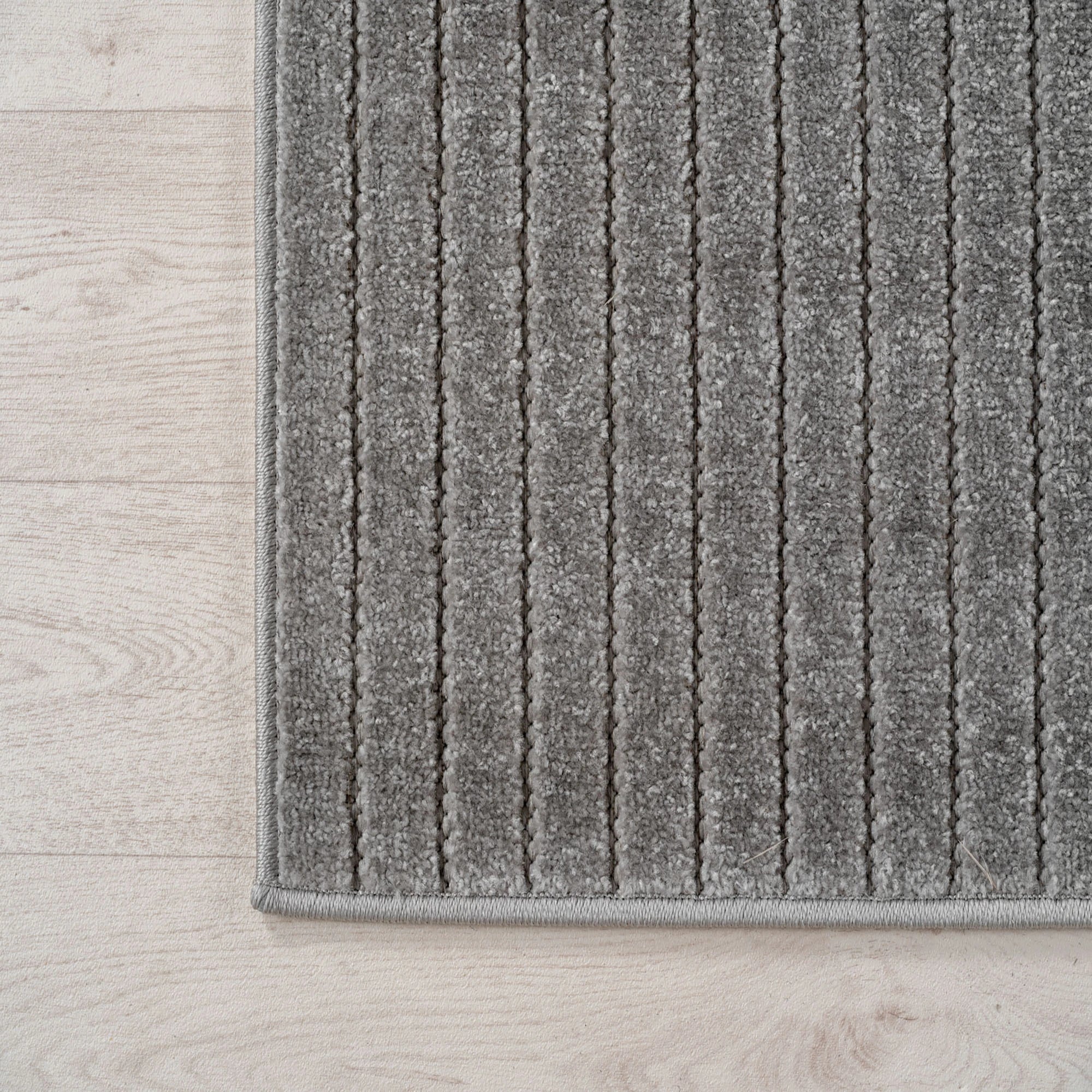 Tappeto geometrico design scandinavo | Argento