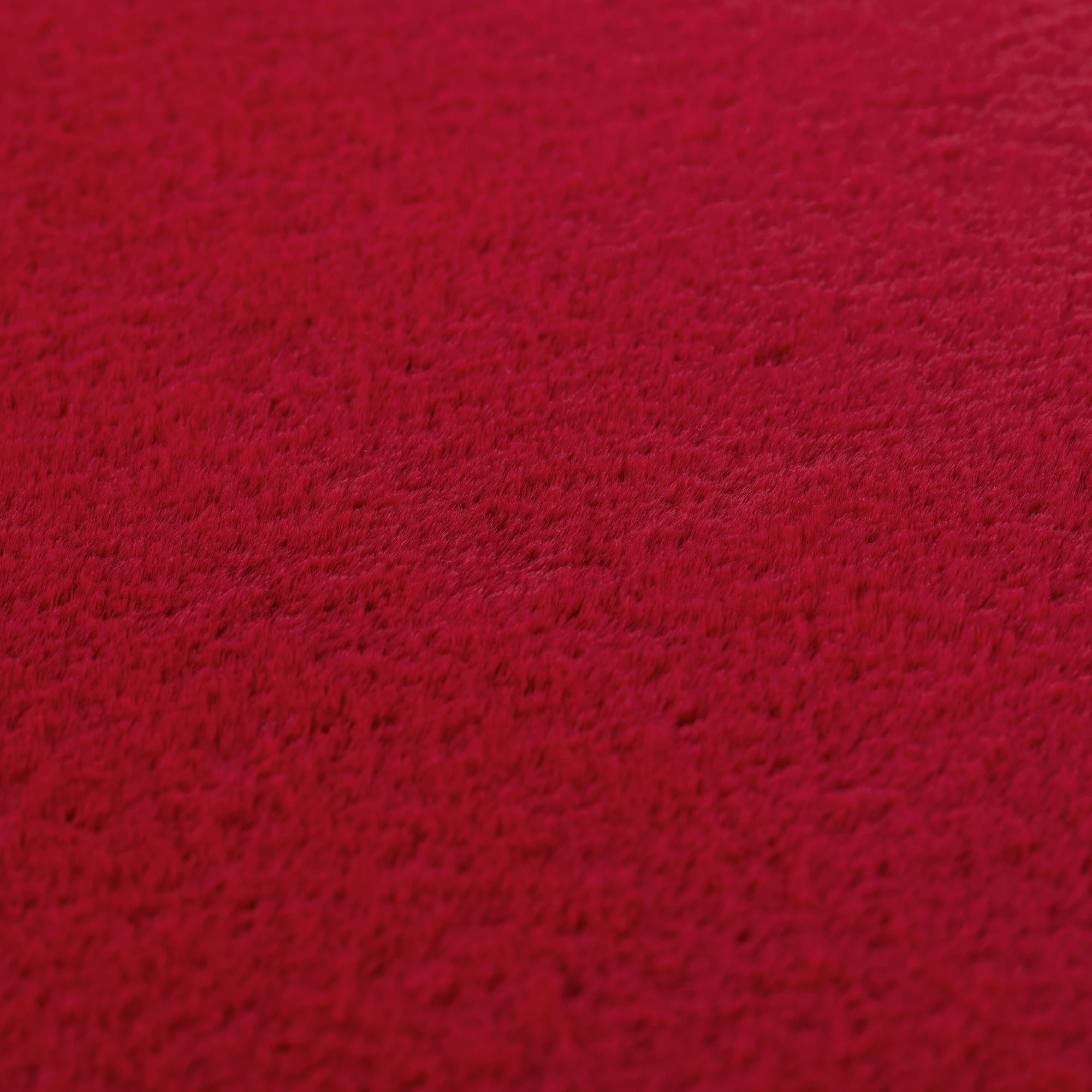 Solid Color Elegant Premium | Red Rug