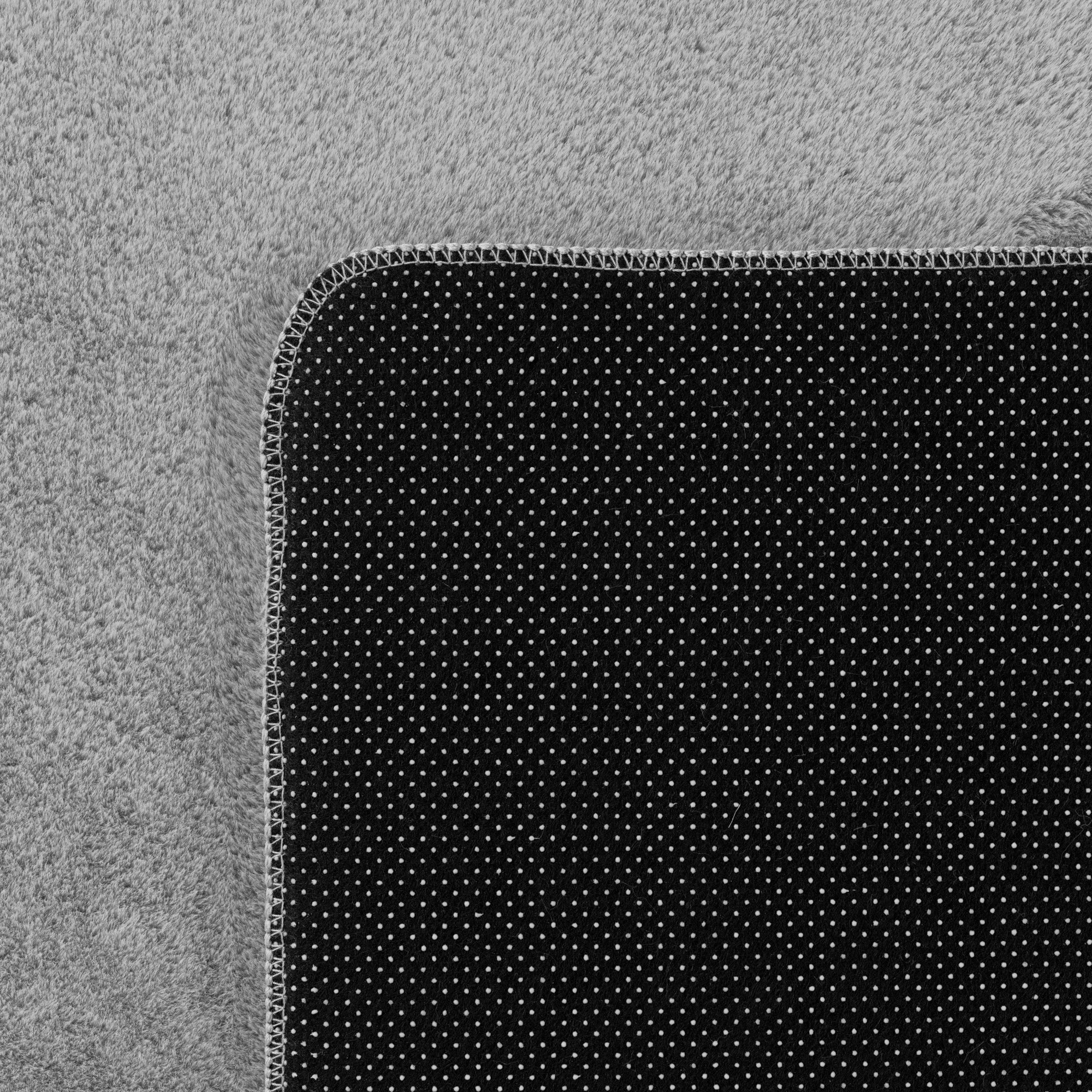 Solid Color Elegant Premium | Silver Rug