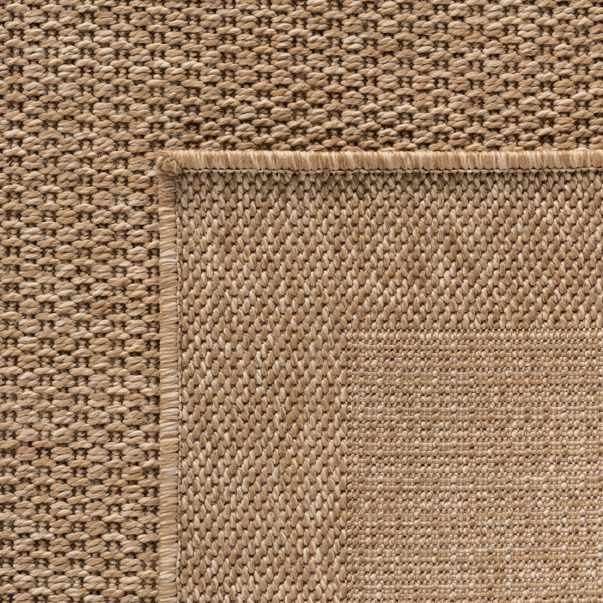 Jute-optik Contemporary Area Rug Modern | Beige