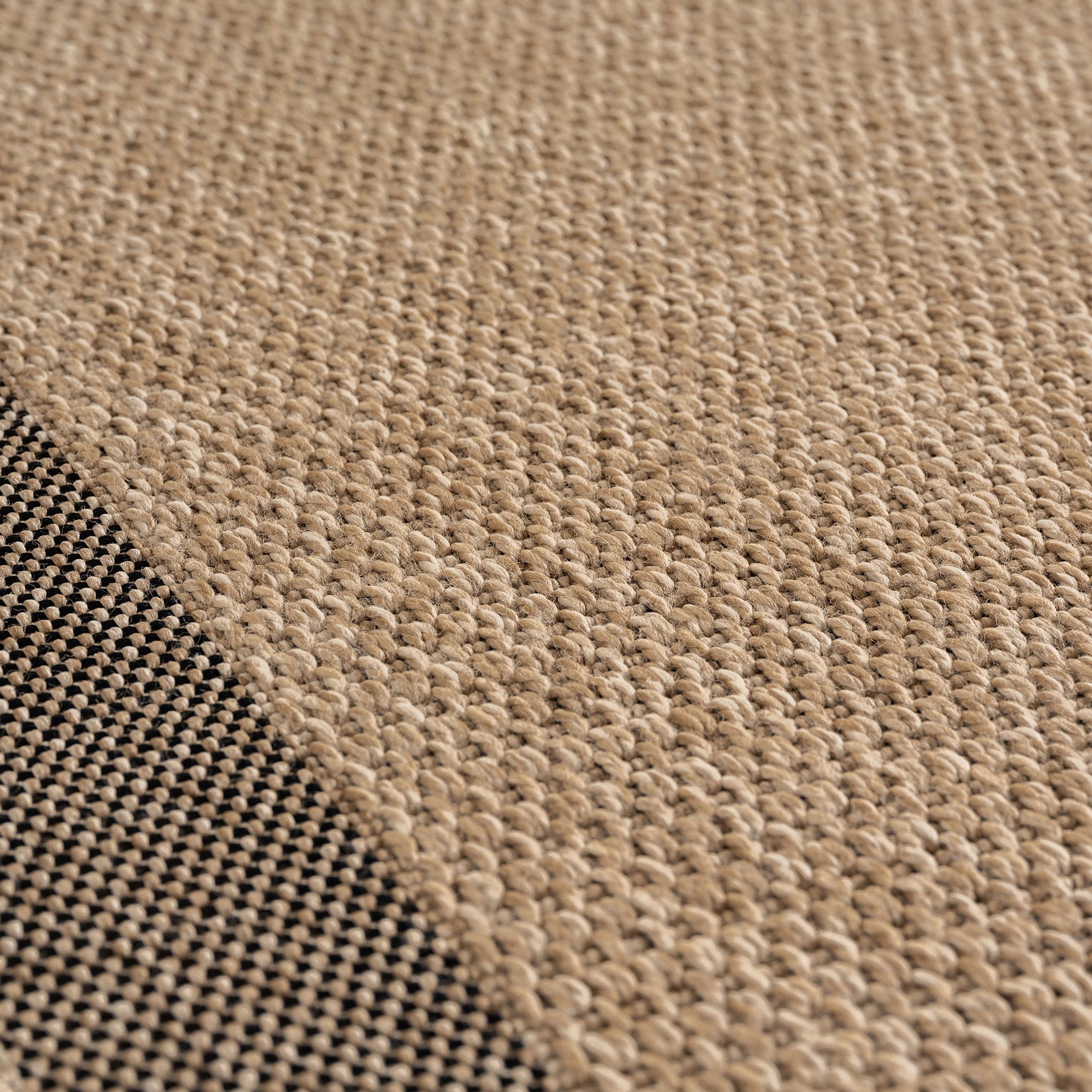 Jute-optik Contemporary Area Rug Modern | Beige