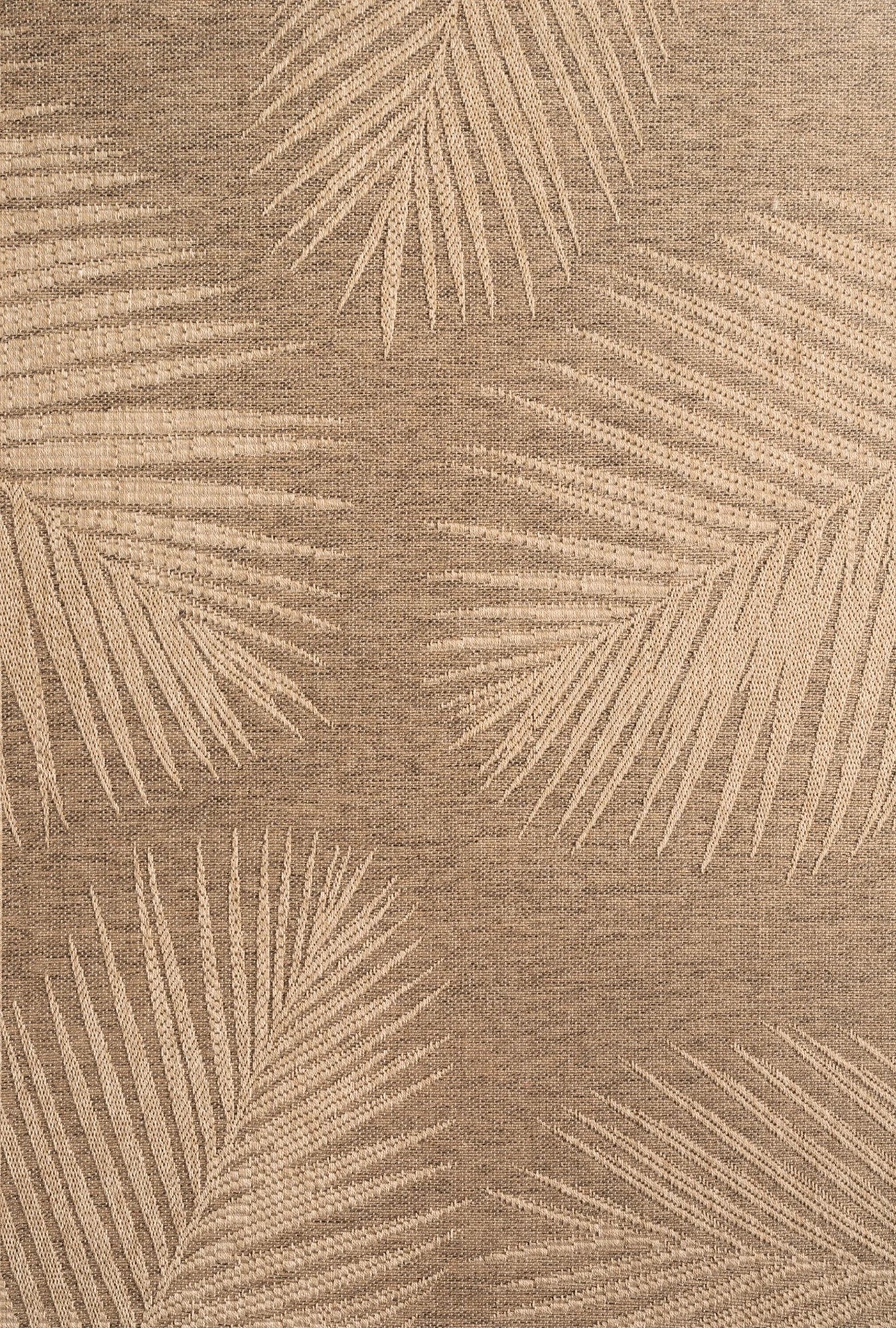 Cozy Jute Optik Area Rug | Brown