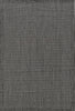 Flatweave Minimalist Woven Area Rug | Black 