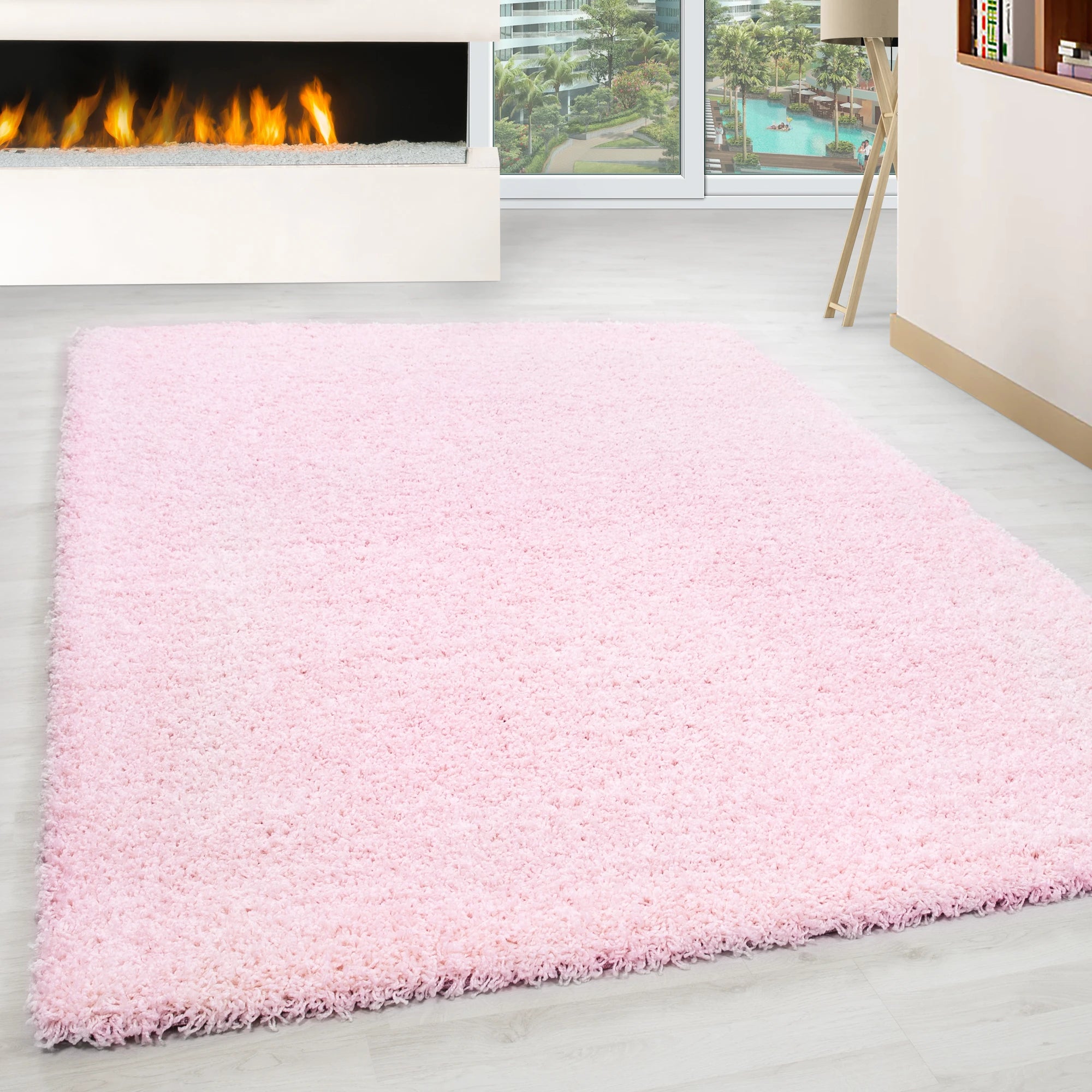 Clean Color Premium Neutral Floor | Pink