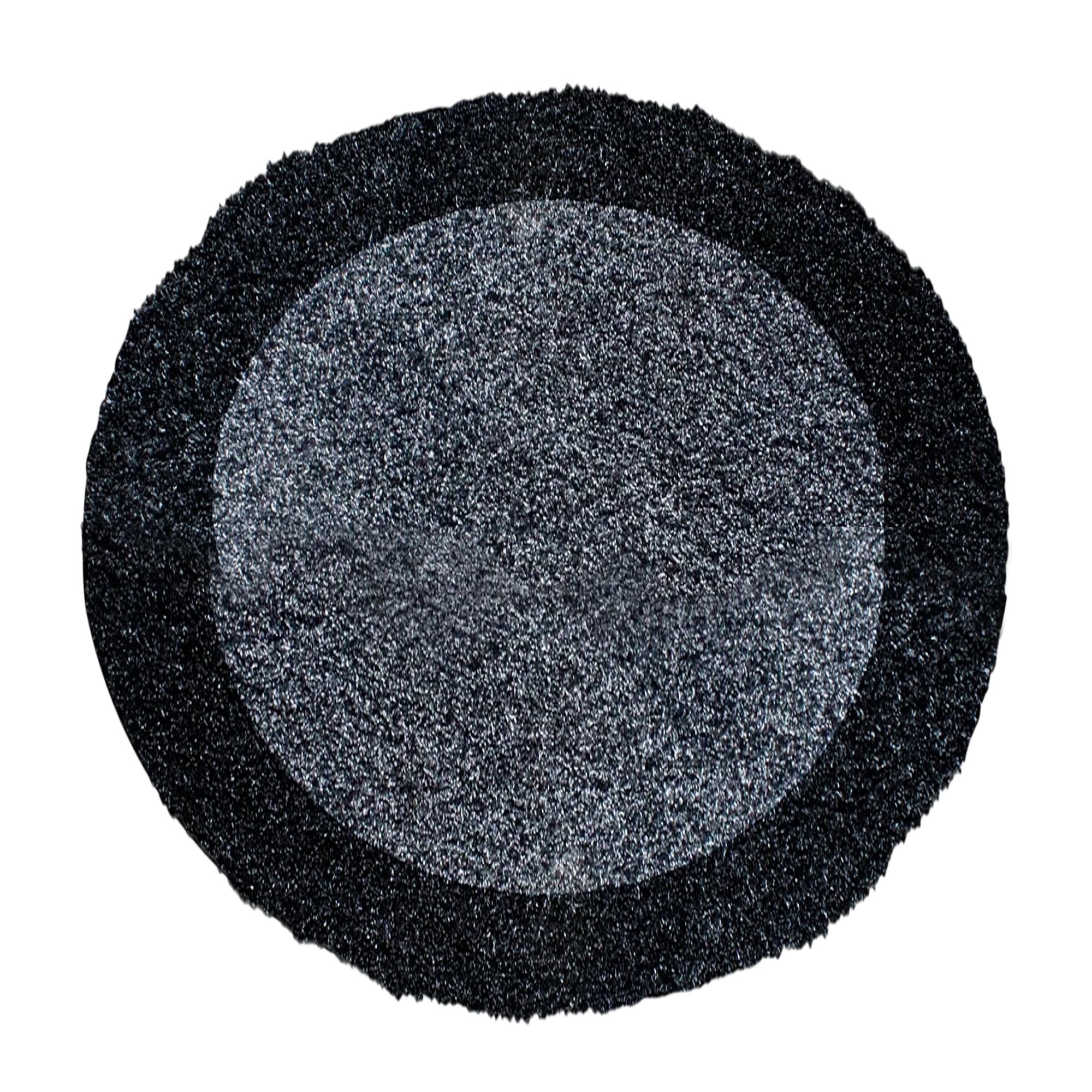 Bordered Elegant Area Rug Modern | Anthracite