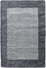 Bordered Elegant Area Rug Modern | Gray 