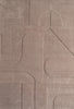 Minimalist Line Art Geometric Rug | Beige 