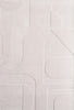 Minimalist Line Art Geometric Rug | Cream 