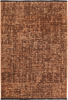 Modern Ribbed Textured Rug | Copper 