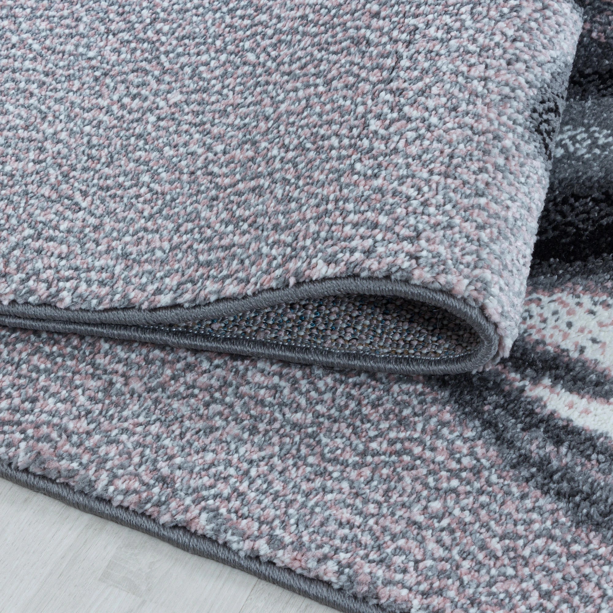 Adorable Bunny Rabbit Portrait Kids Rug | Pink