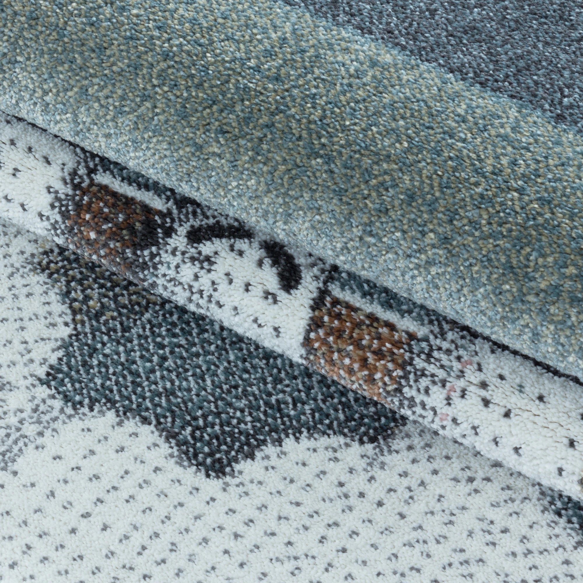 Cool Space Shuttle Launch Kids Area Rug | Multi