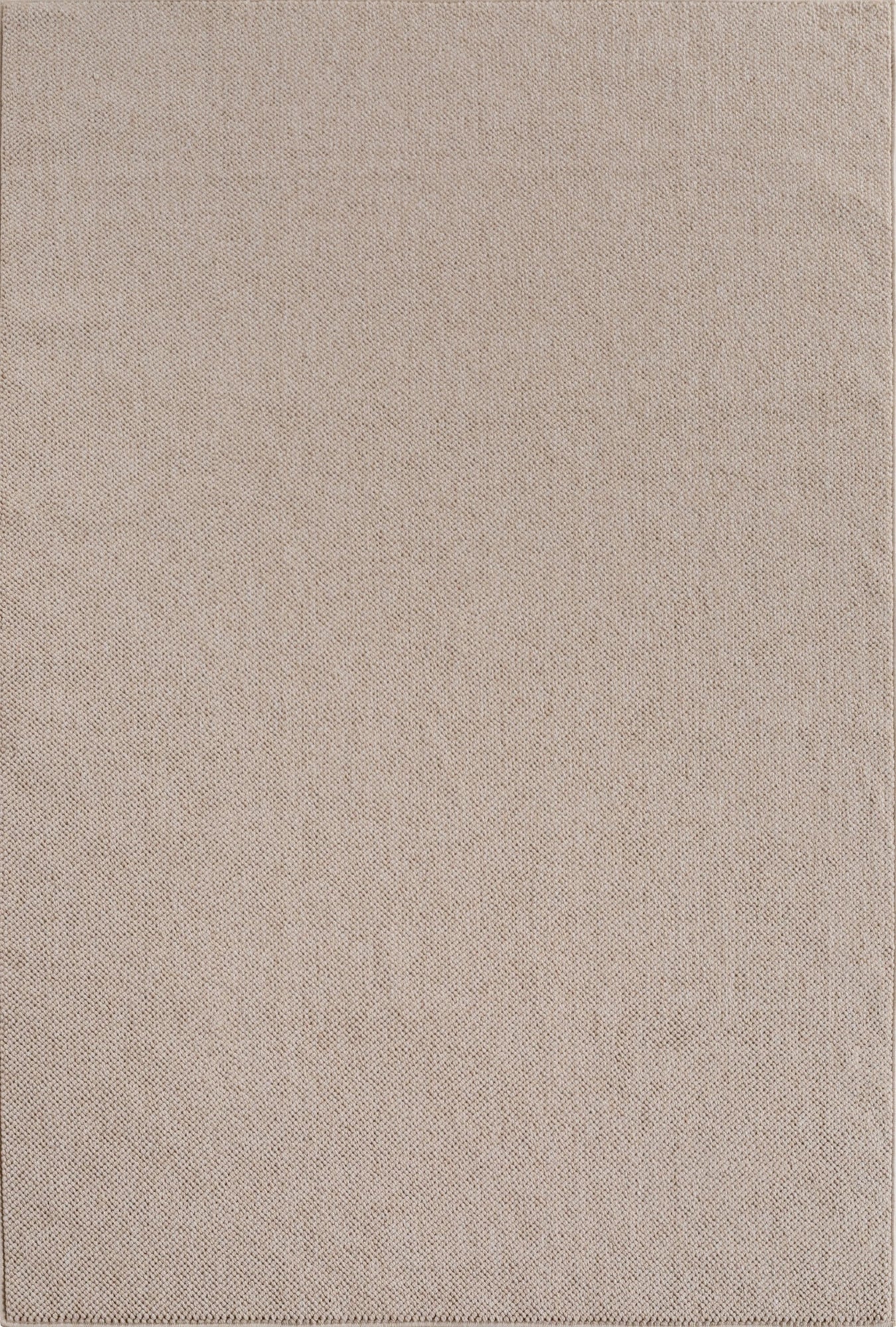 Minimalist Flatweave Jute Look Outdoor Rug | Beige