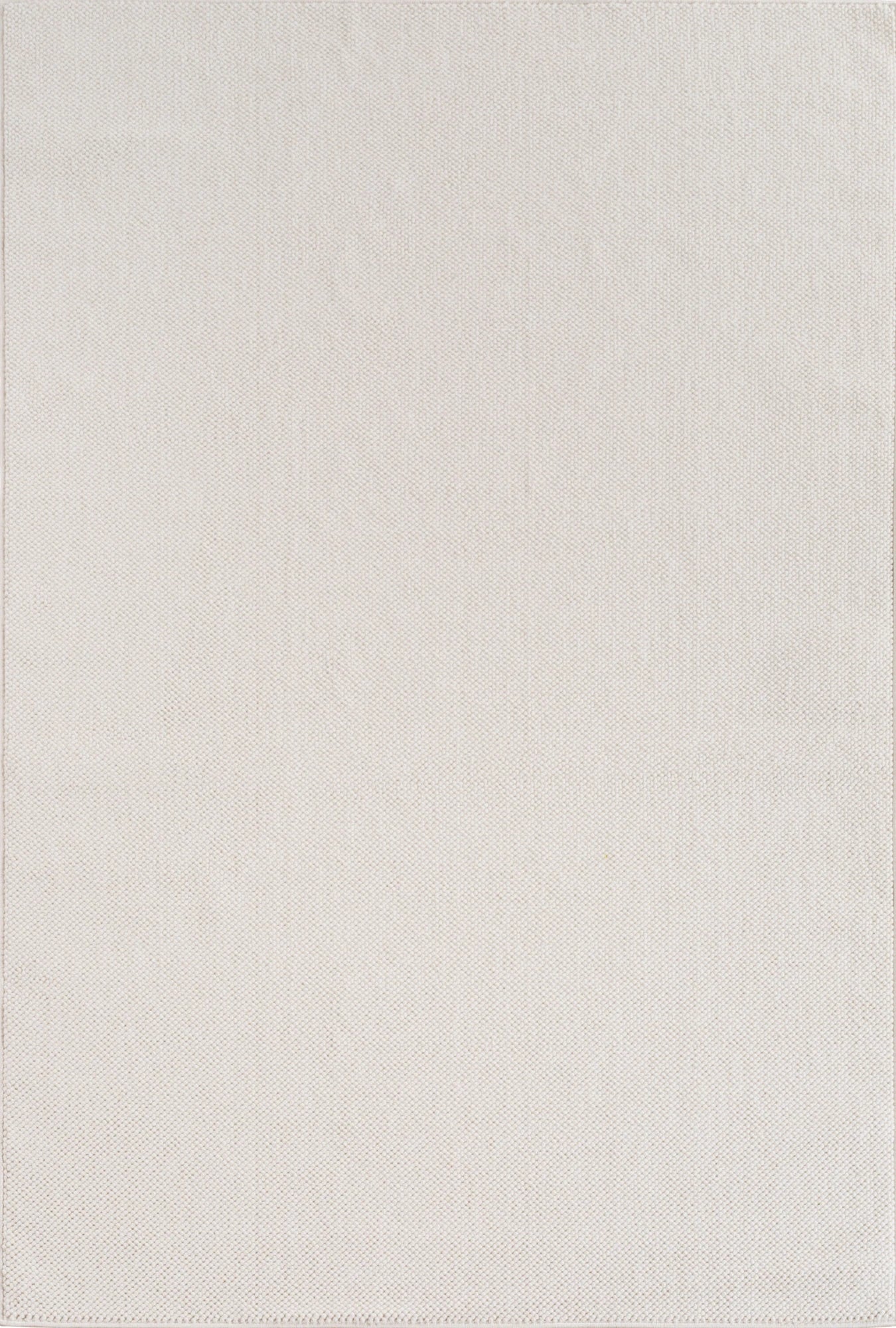 Minimalist Flatweave Jute Look Outdoor Rug | Cream