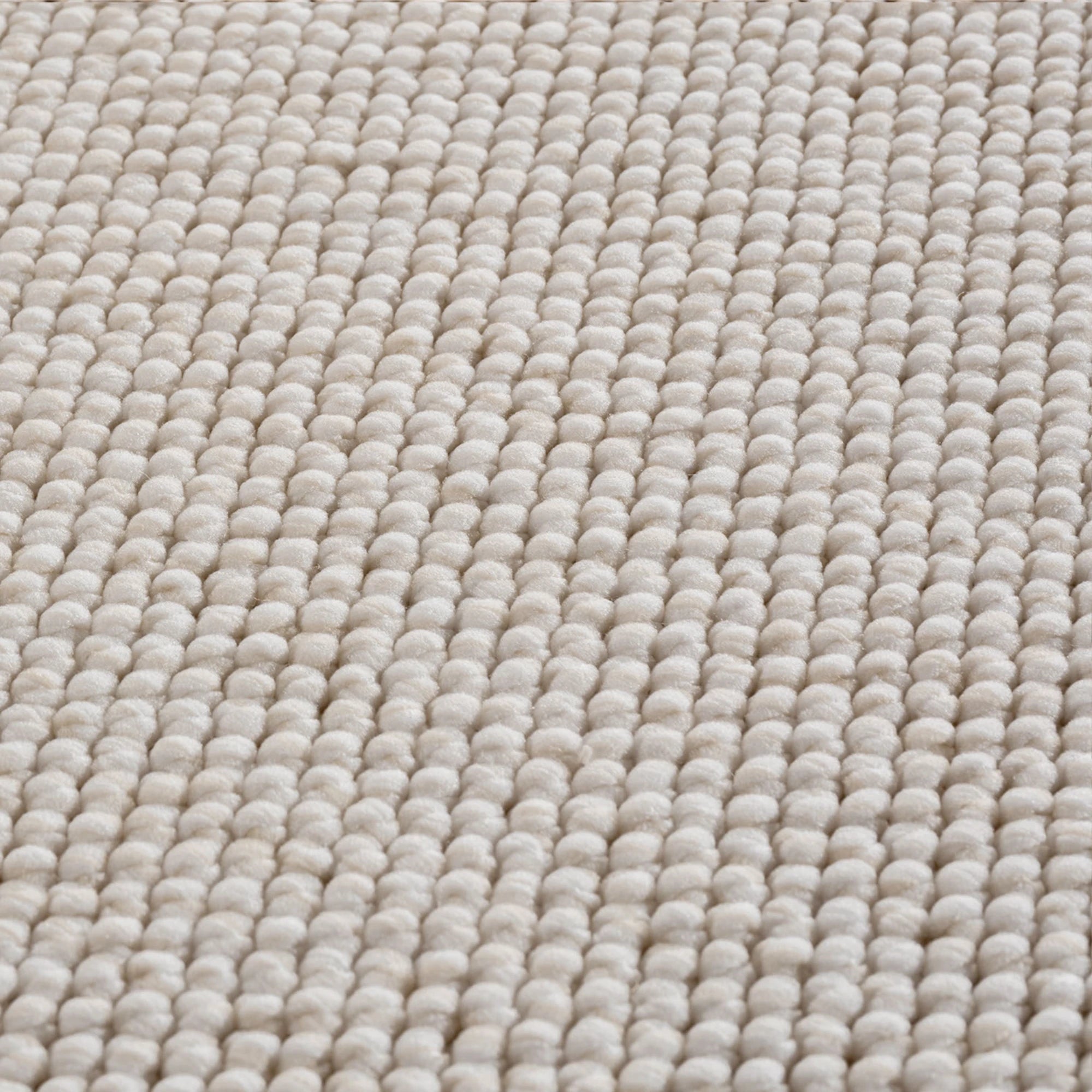 Minimalist Flatweave Jute Look Outdoor Rug | Cream