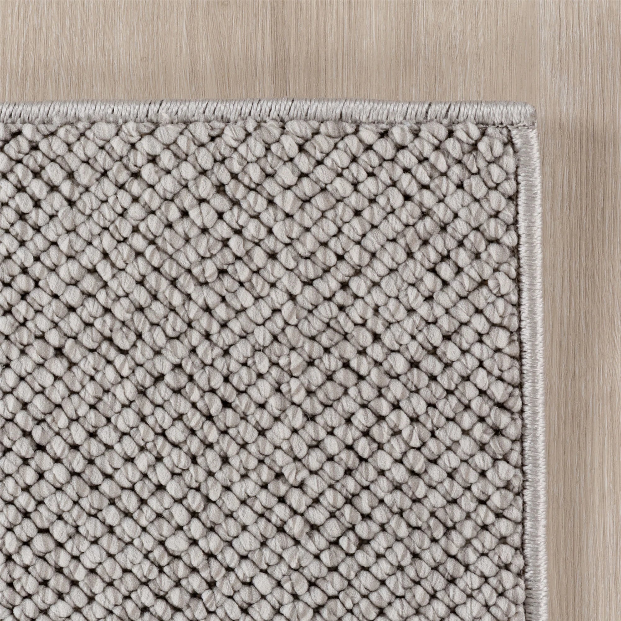 Minimalist Flatweave Jute Look Outdoor Rug | Gray