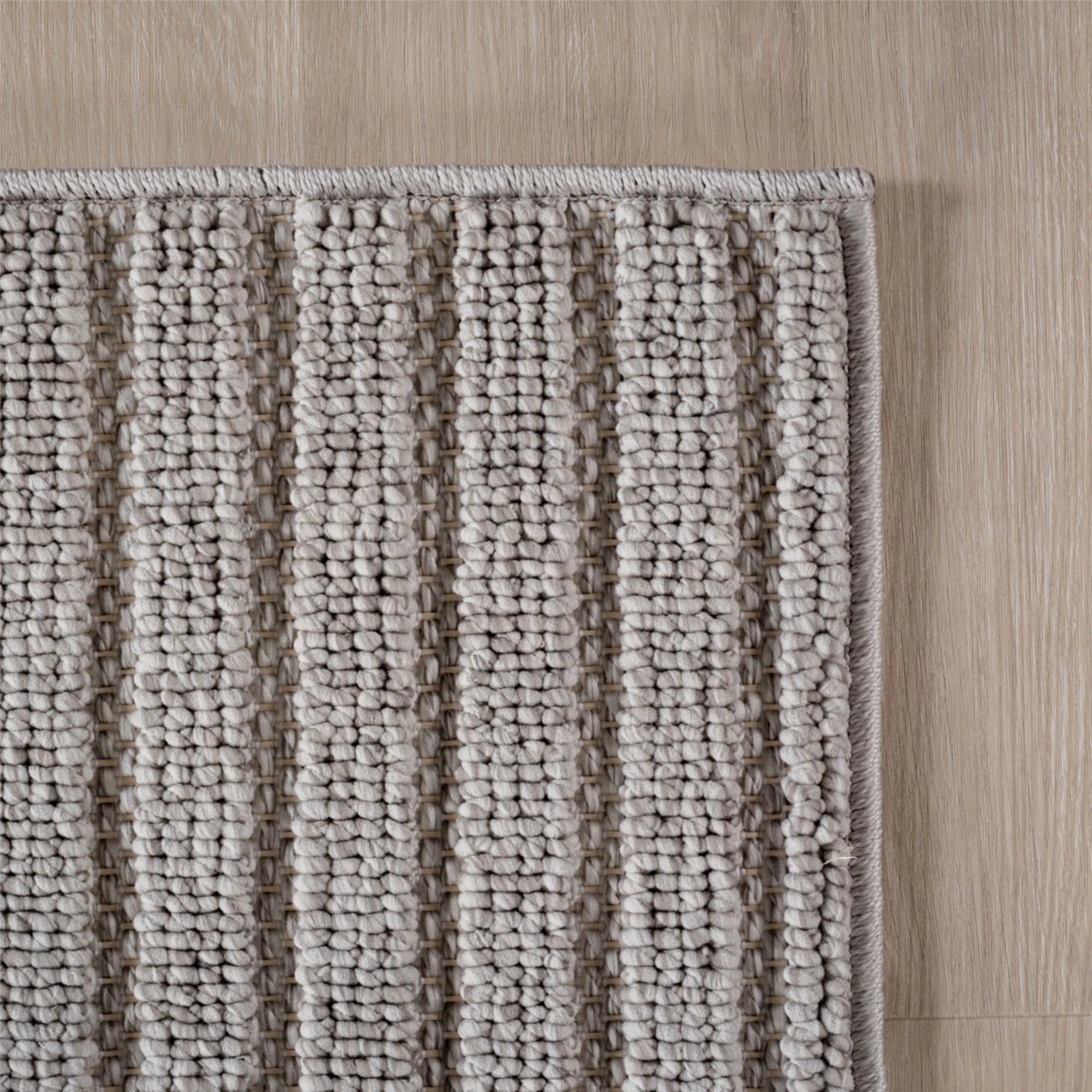 Modern Geometric Arc Pattern Rug | Gray