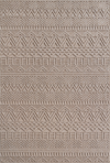 Bohemian Textured Kilim Look Rug | Beige Beige