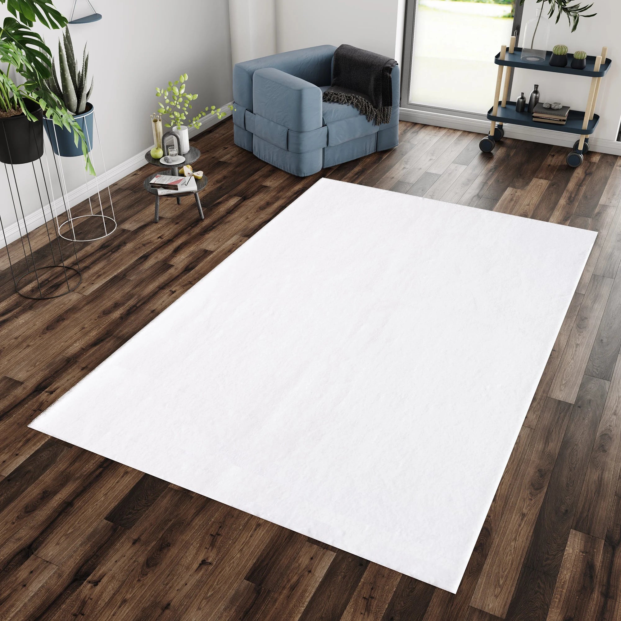 Plain Cream Premium Neutral Rug