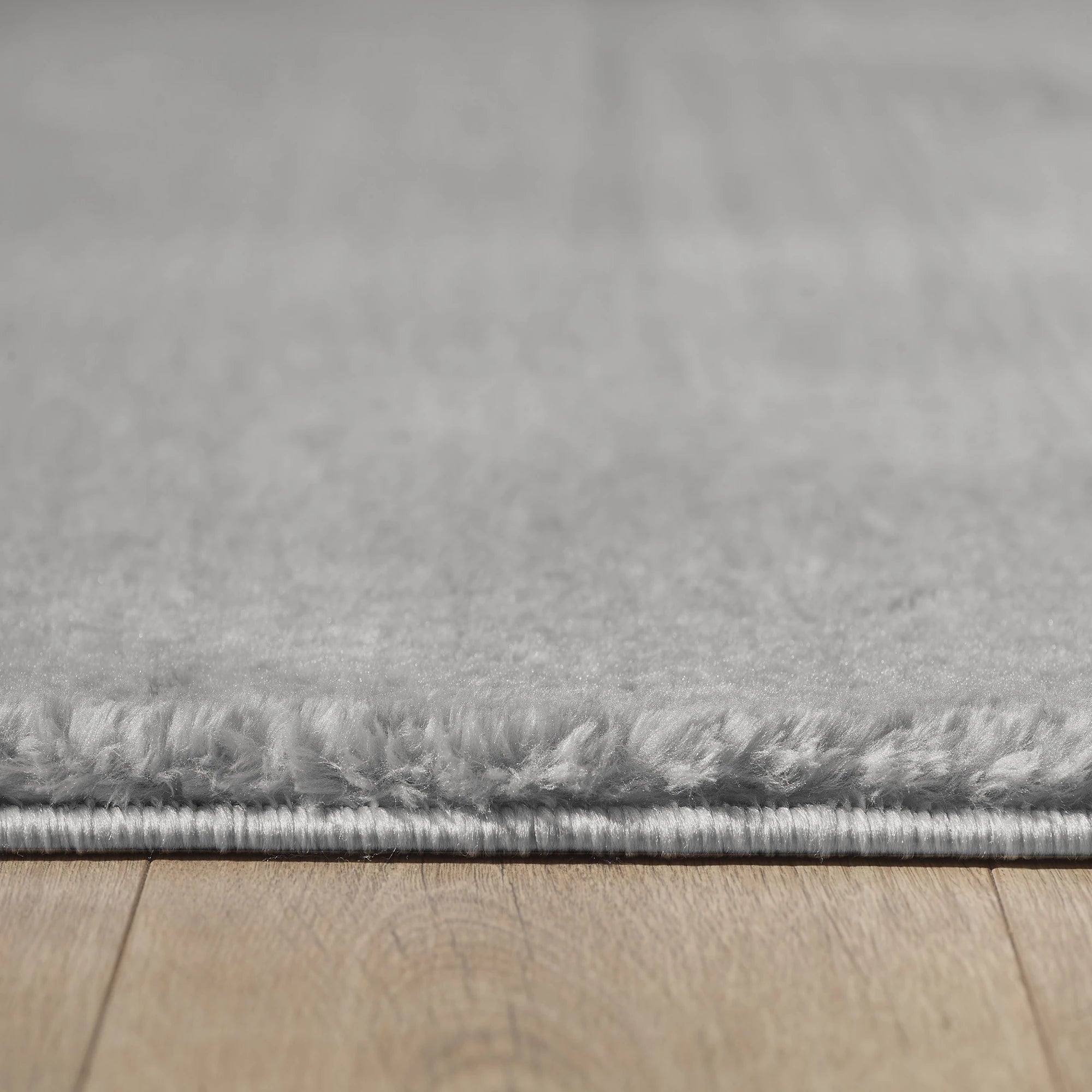 Plain Silver Premium Neutral Rug