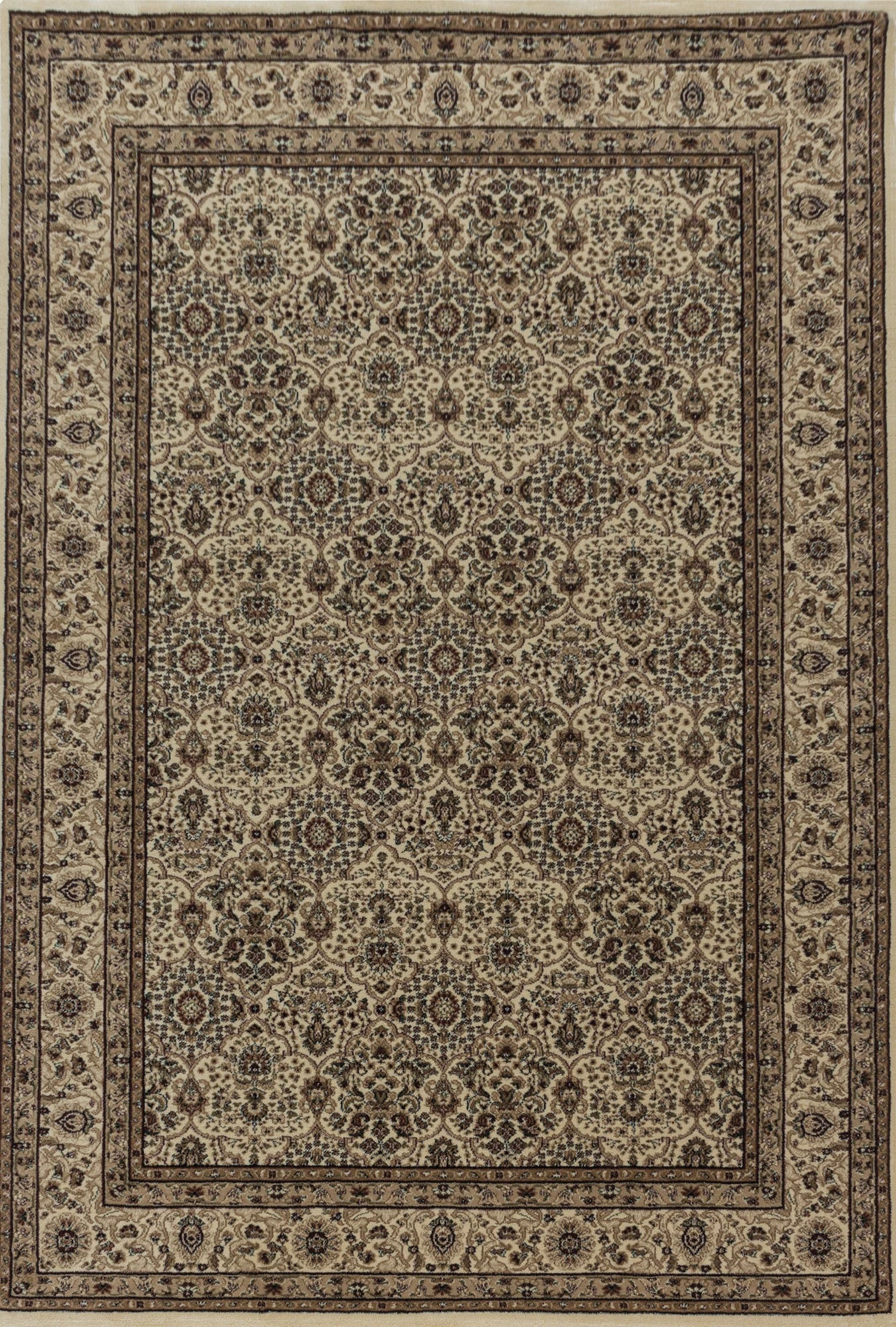 Classic Persian Style All-Over Design Rug | Beige