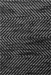 Abstract Zigzag Indoor Rug | Black Black