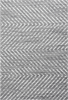 Abstract Zigzag Indoor Rug | Gray 