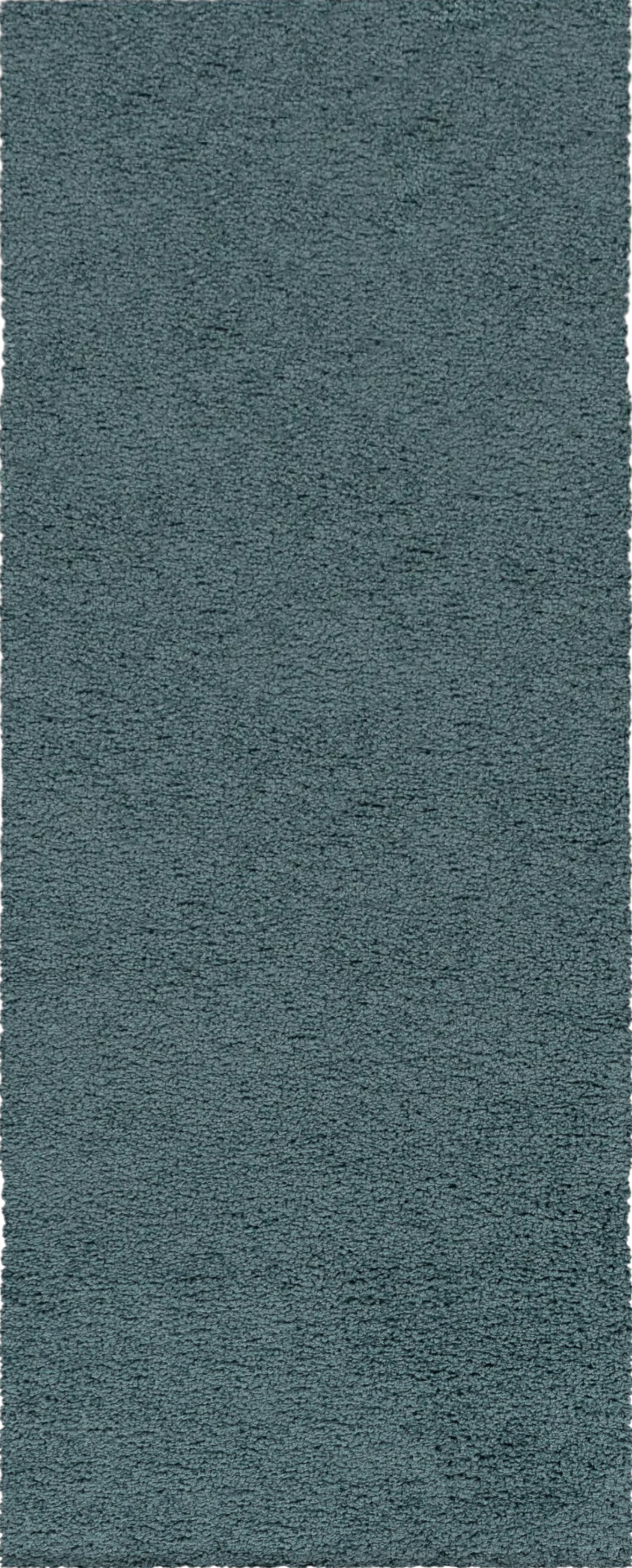 Tappeto shaggy in peluche turchese ad pelo alto