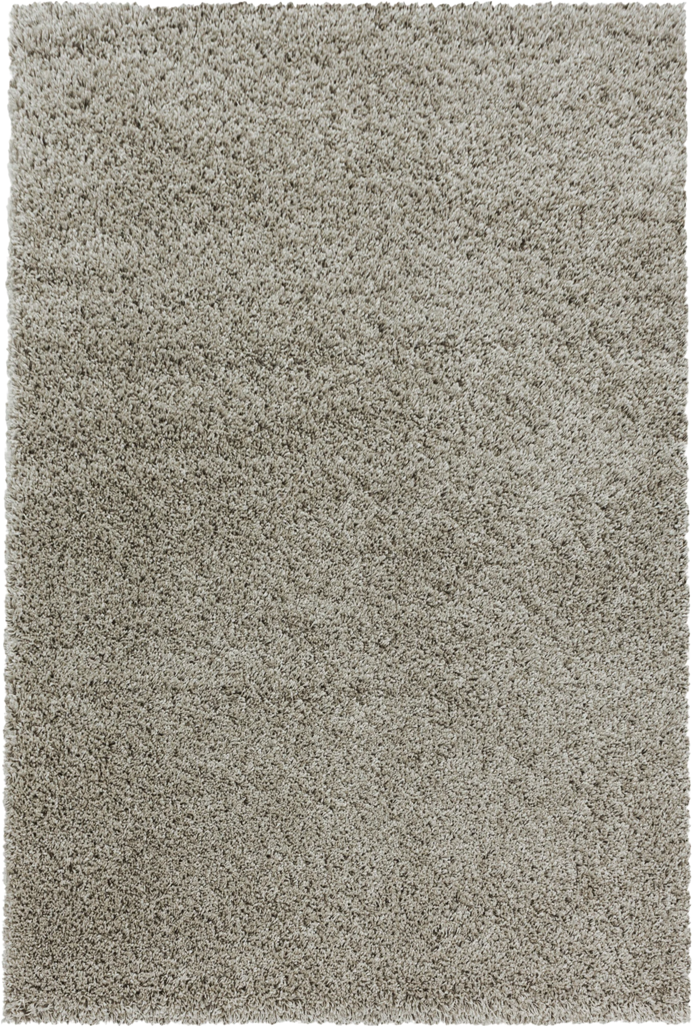 Natural Plush High Pile Shag Rug