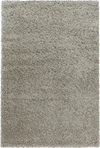 Natural Plush High Pile Shag Rug Natural
