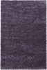 Violet Plush High Pile Shag Rug 