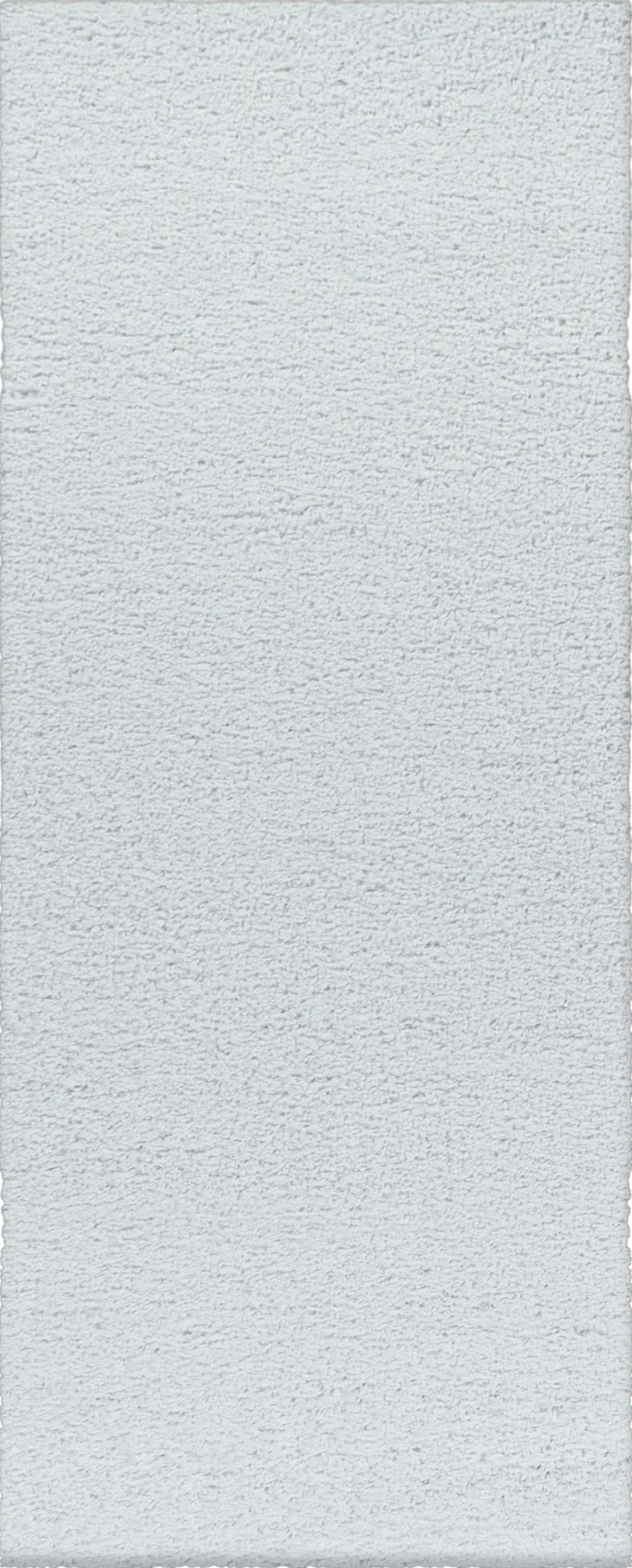 White Plush High Pile Shag Rug