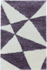 Modern Triangle Shag Rug | Lila 