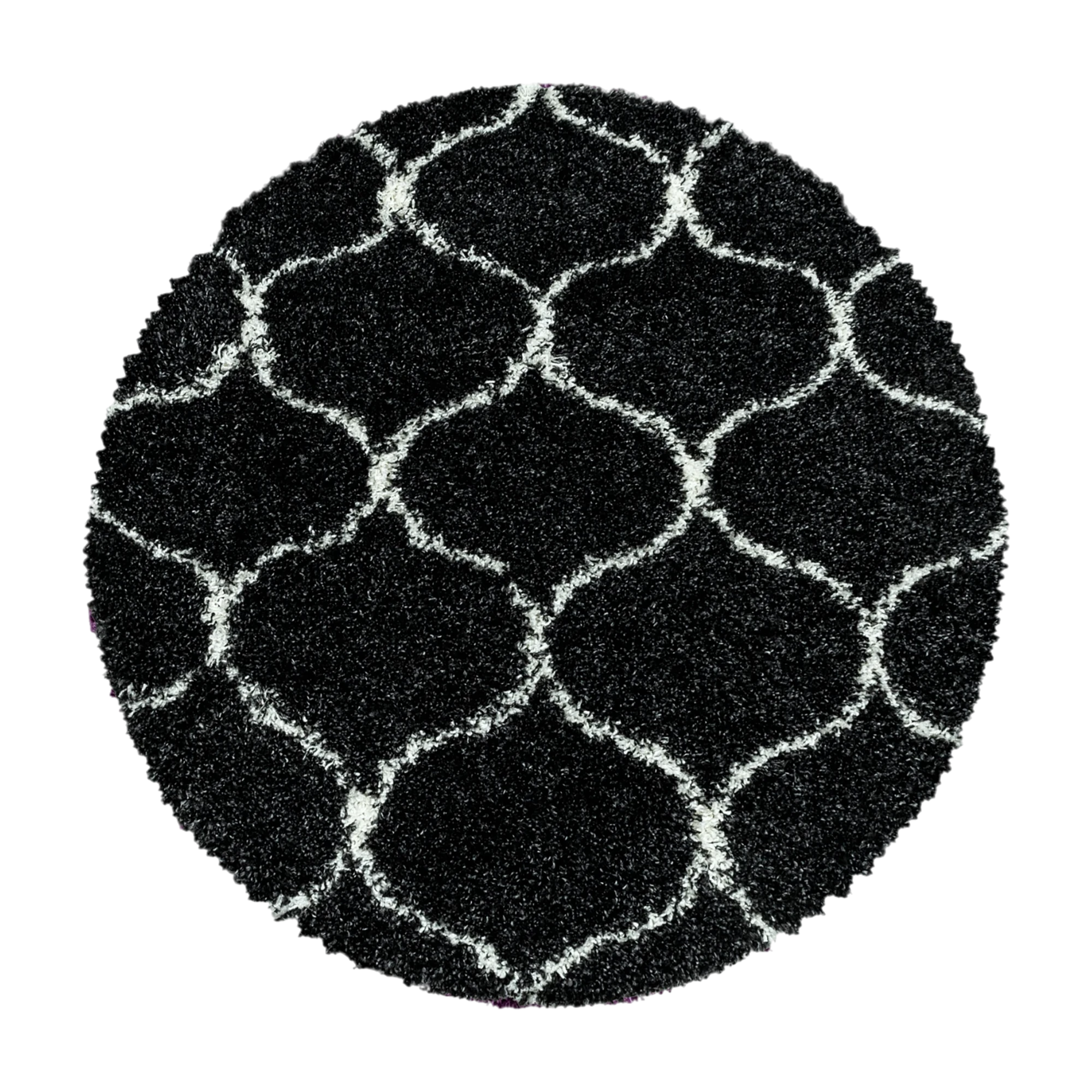 Moroccan Shaggy Rug | Anthracite