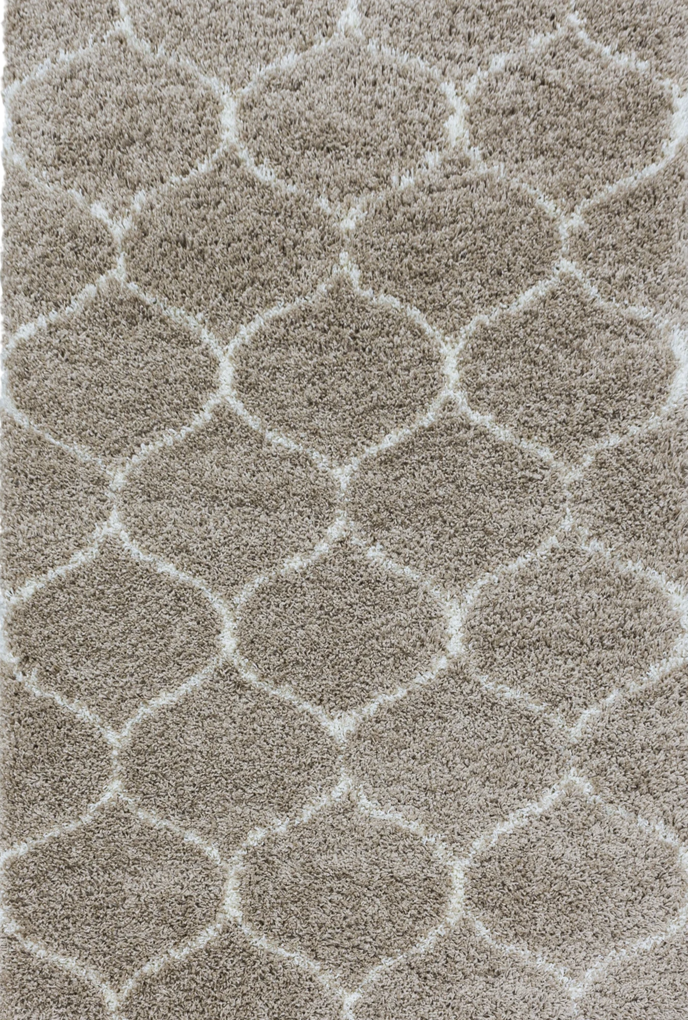 Moroccan Shaggy Rug | Beige