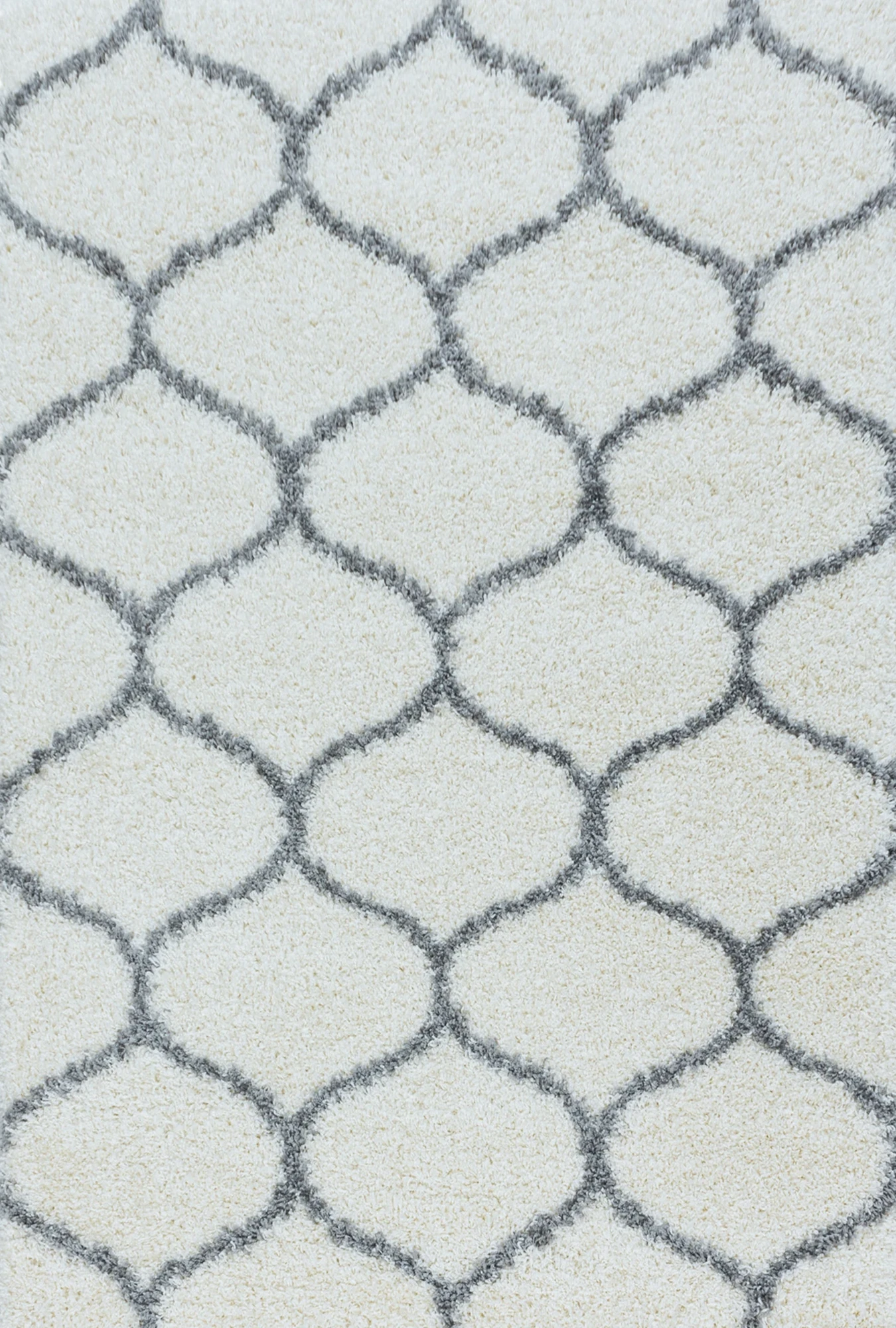 Moroccan Shaggy Rug | Cream