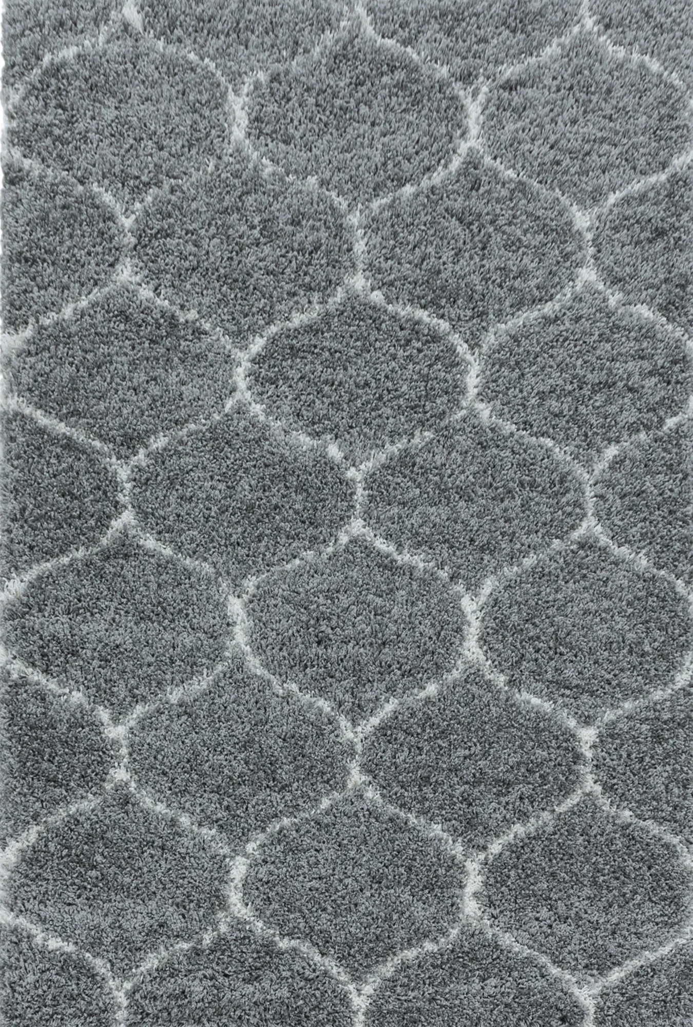 Moroccan Shaggy Rug | Gray