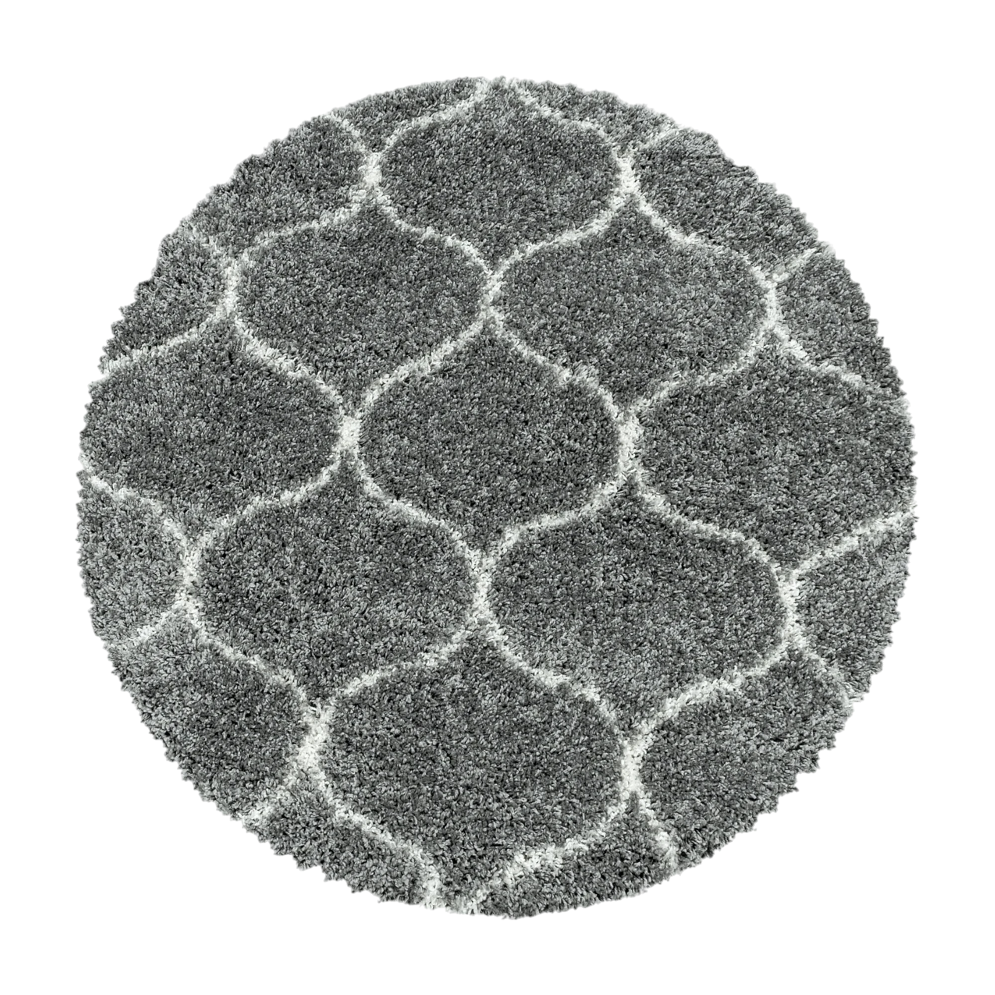 Moroccan Shaggy Rug | Gray