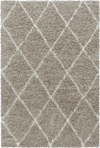 Geometric Polygon Rug | Beige Beige