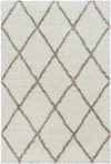 Geometric Polygon Rug | Cream Cream