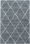 Geometric Polygon Rug | Gray Gray